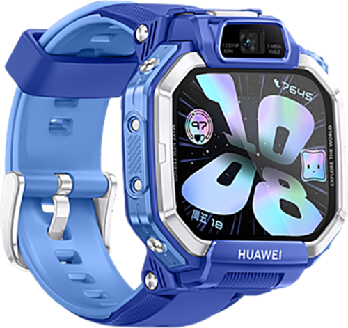 Смарт-часы HUAWEI WATCH Kids X1 Blue Silicone Rubber Strap (Dora-L10) Цвет Blue фото 3