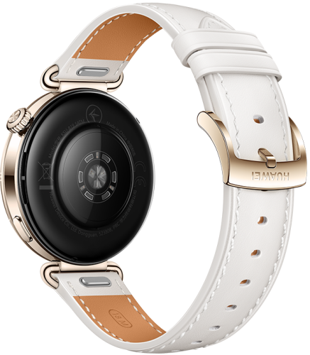 Смарт-часы HUAWEI WATCH GT 6 41mm White Aluminium Case, White Composite Leather Strap (Konsu-B19L)  фото 4