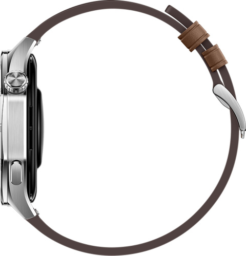 Смарт-часы HUAWEI WATCH GT 5 Brown Aluminium Case, Brown Leather Strap(Vili-B19L) фото 7