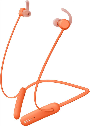 Наушники Sony WI-SP510/D Цвет Оранжевый фото 4