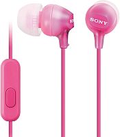 Наушники Sony MDR-EX15AP/PI Цвет Розовый