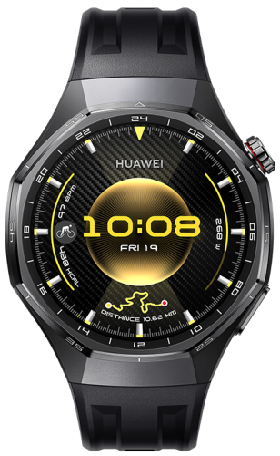 Смарт-часы HUAWEI WATCH GT 6 Pro 46mm Black Titanium Case, Black Fluoroelastomer Strap(Atum-B29F) фото 2