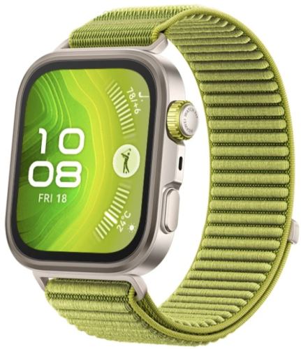 Смарт-часы HUAWEI WATCH FIT 4 Pro Green Nylon Strap (Seiya-B29W)