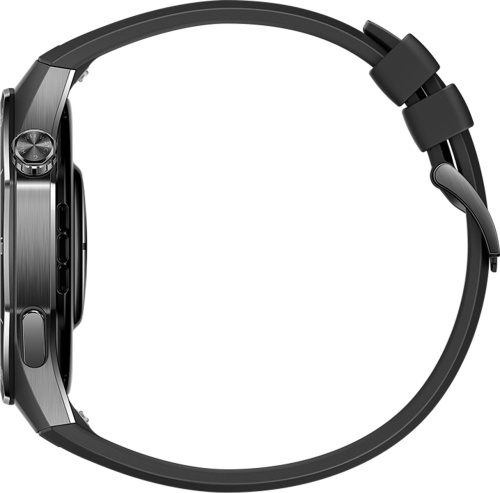 Смарт-часы HUAWEI WATCH GT 5 Pro Black Titanium Case, Black Fluoroelastomer (Vili-B29F) фото 8