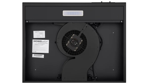 ВЫТЯЖКА HOMSair HORIZONTAL 50 ЧЕРНЫЙ фото 3