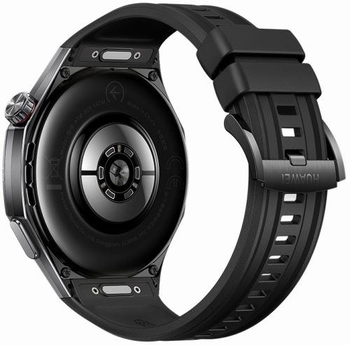 Смарт-часы HUAWEI WATCH GT 6 Pro 46mm Black Titanium Case, Black Fluoroelastomer Strap(Atum-B29F) фото 4