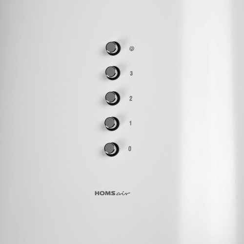 Кухонная вытяжка HOMSair FLY 1000SD 39 белый фото 2