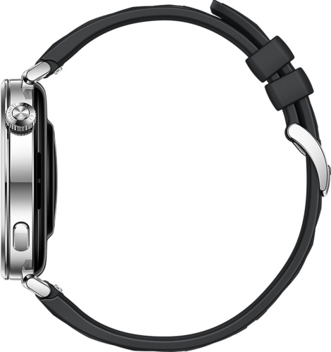 Смарт-часы HUAWEI WATCH GT 5 Black Aluminium Case, Black Fluoroelastomer Strap(Jana-B19F) фото 7