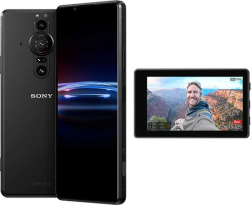 Комплект Sony Смартфон Xperia PRO-I  XQ-BE72/B1RU+Vlog Monitor XQZ-IV01B фото 2